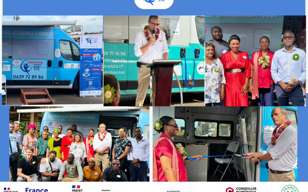 Inauguration – bus France Services : Un pas de plus vers l’égalité d’accès aux services publics à Mayotte