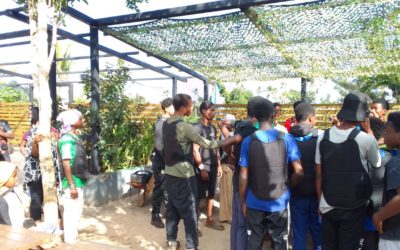 Sortie éducative à Tsingoni : immersion paintball pour les jeunes accompagnés par la prévention spécialisée