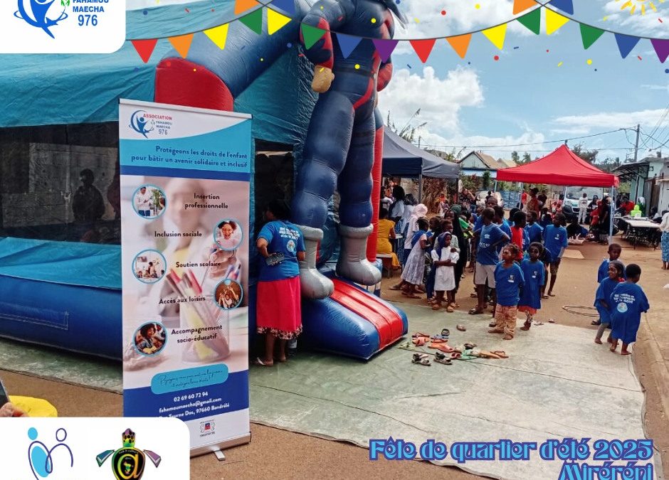 Fête de Quartier d’Été à Miréréni : une journée sous le signe du partage et de la solidarité