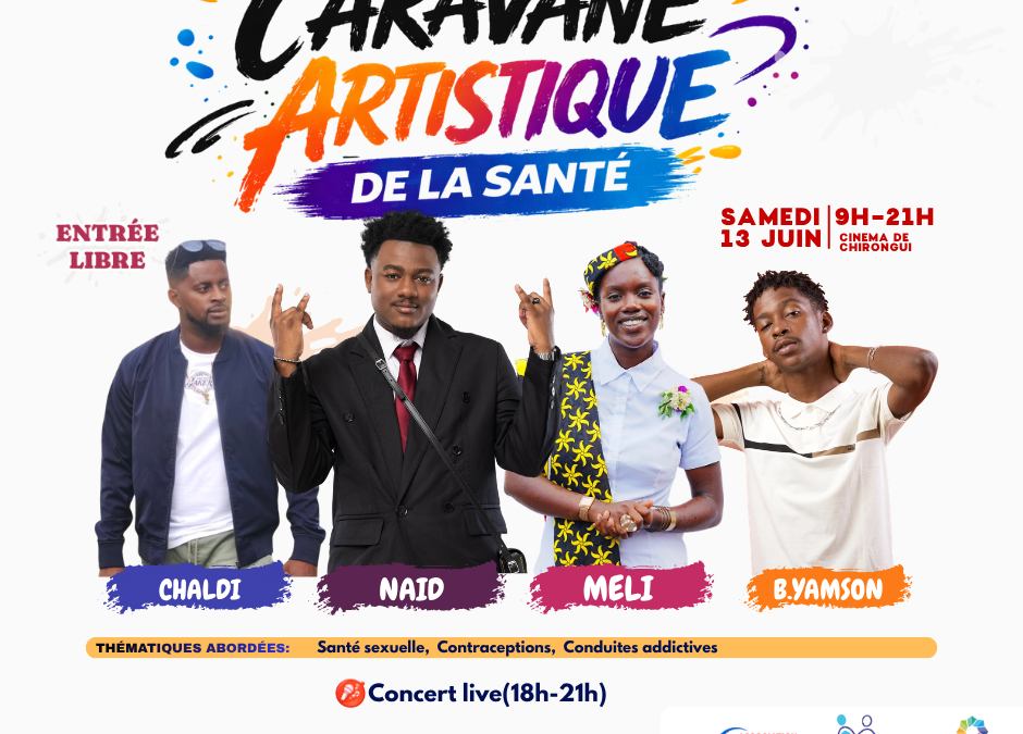 La 6ᵉ édition de la Caravane Artistique de la Santé arrive à Chirongui